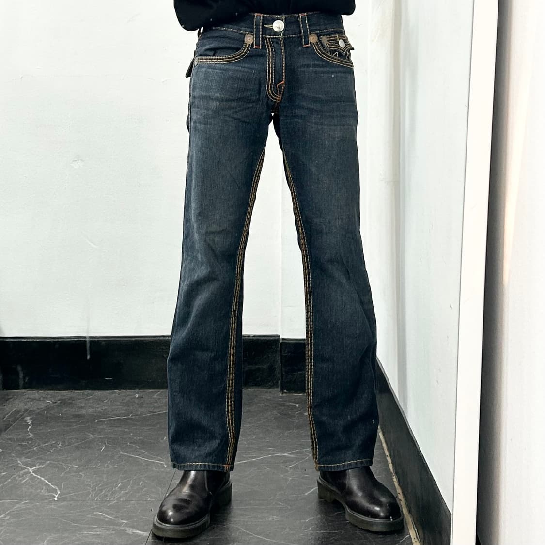 트루릴리전 월드투어 데님 팬츠 상품이미지2