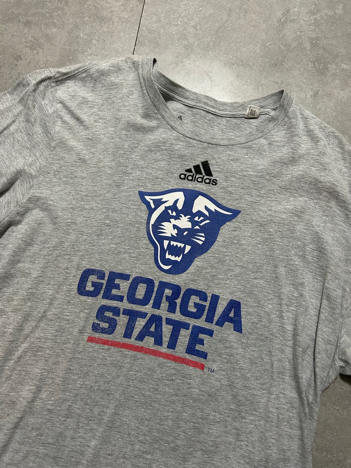 [빅사이즈  ] 아디다스  USA 조지아주립대학교  코튼  숏슬리브  1 상품이미지2