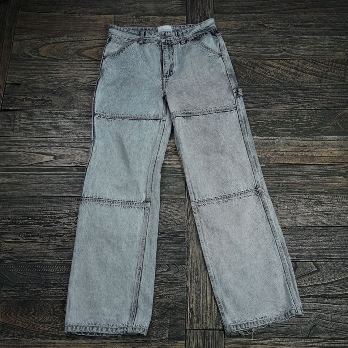 [메종미네드] 스턴 워싱 루즈핏 데님 카펜터 팬츠 M17458 상품이미지1