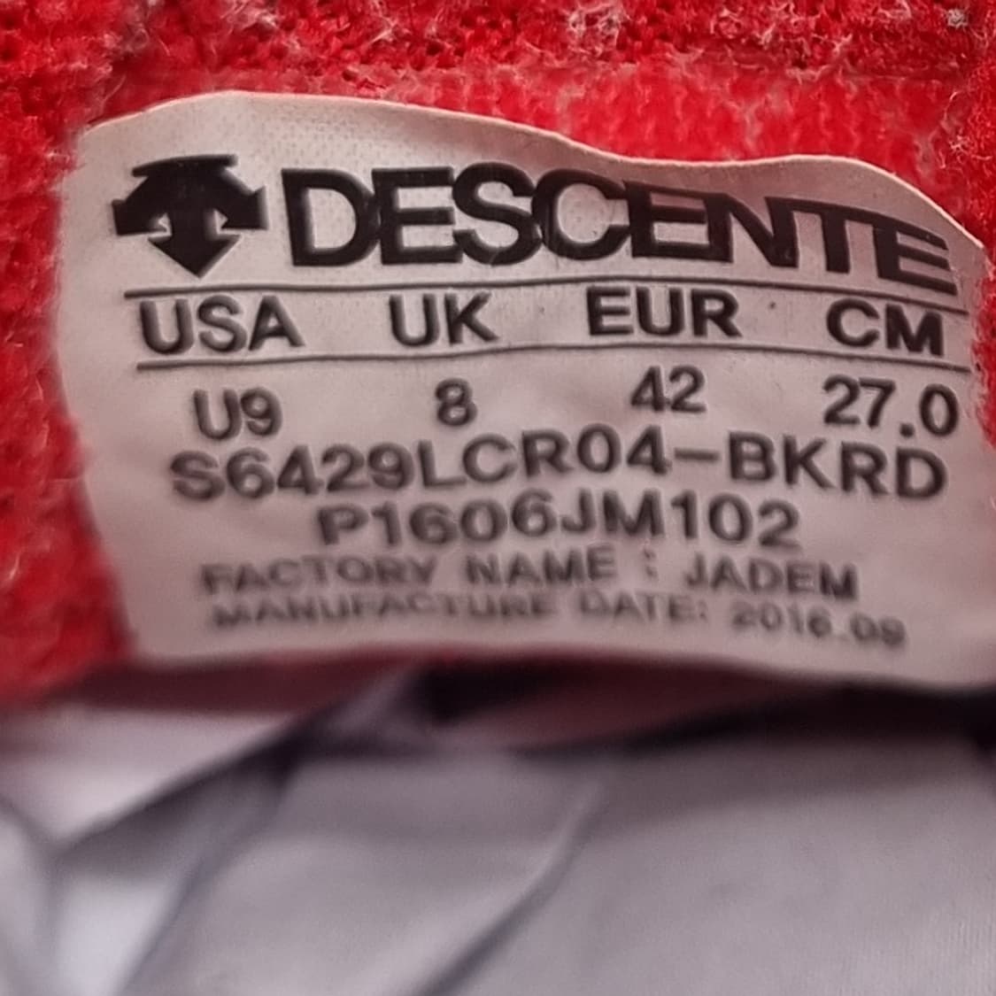 데상트 스위스 스키팩 보아 남성운동화270 상품이미지6