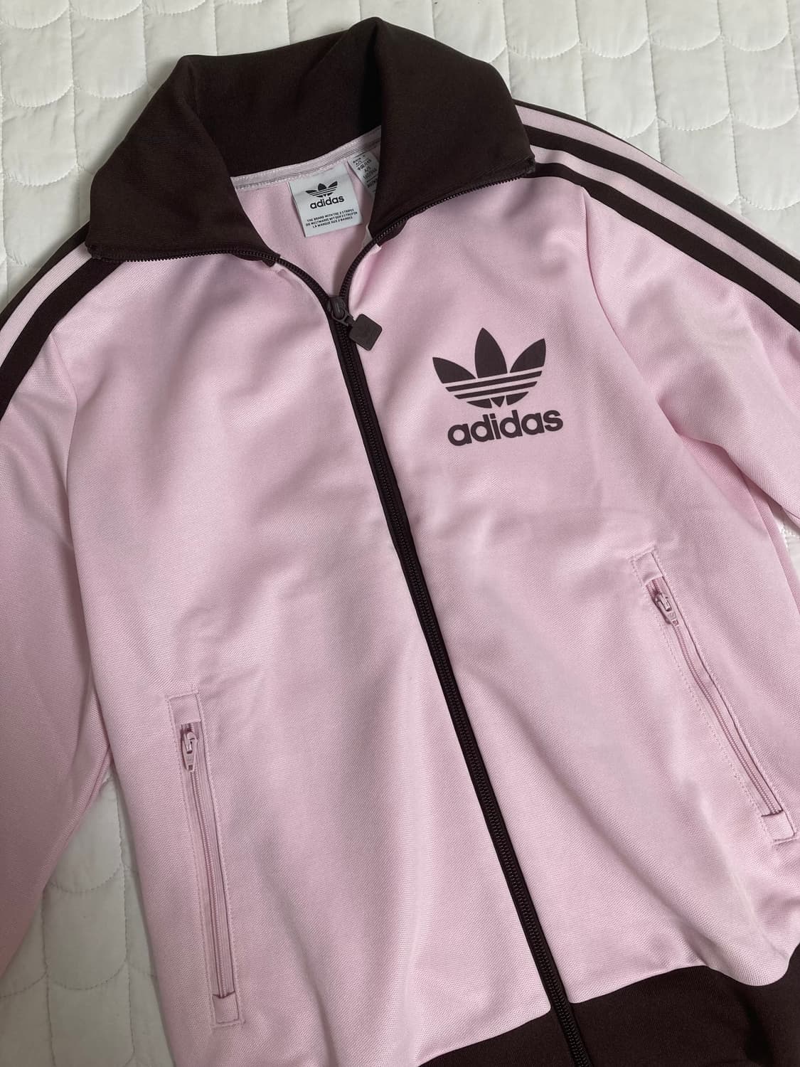 아디다스 오리지널스 베켄바우어 트랙 자켓 클리어 핑크 상품이미지2