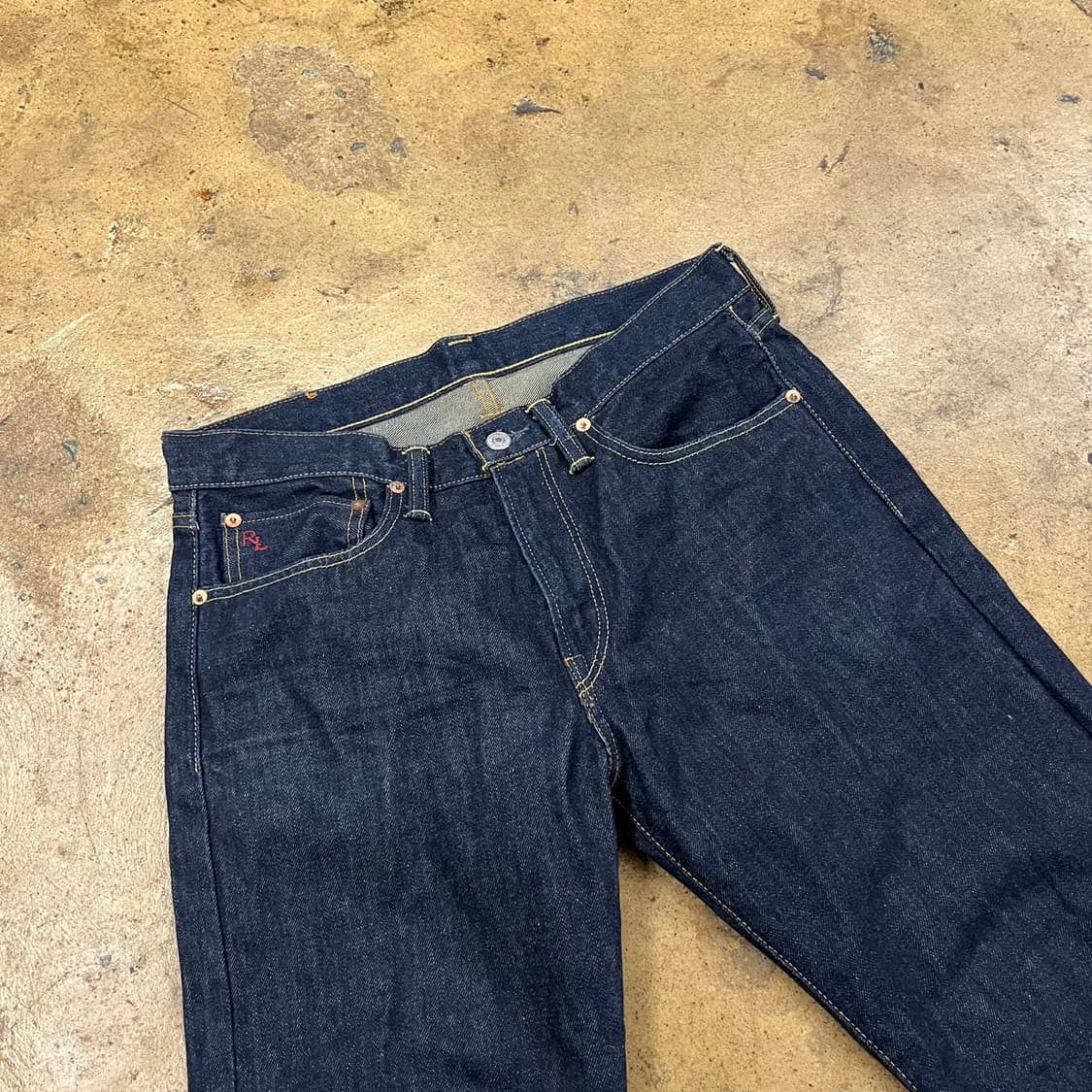 [정품] 폴로 랄프로렌 데님 청바지 진청 b16 상품이미지1