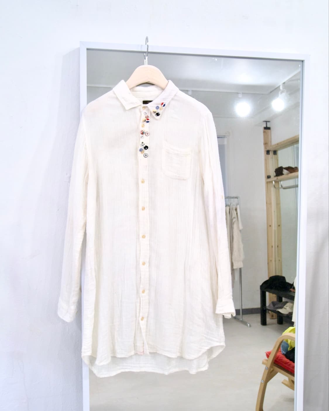 [Ciaopanic] button long shirts 상품이미지2