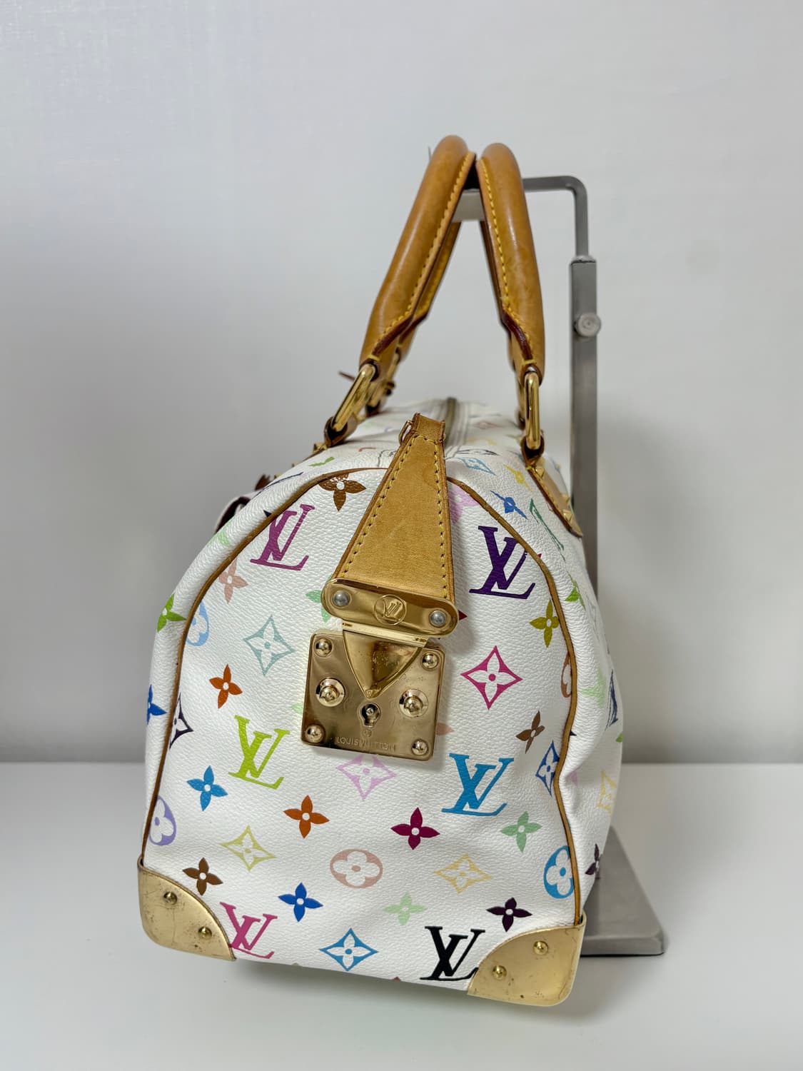루이비통 멀티컬러 화이트 스피디 상품이미지4