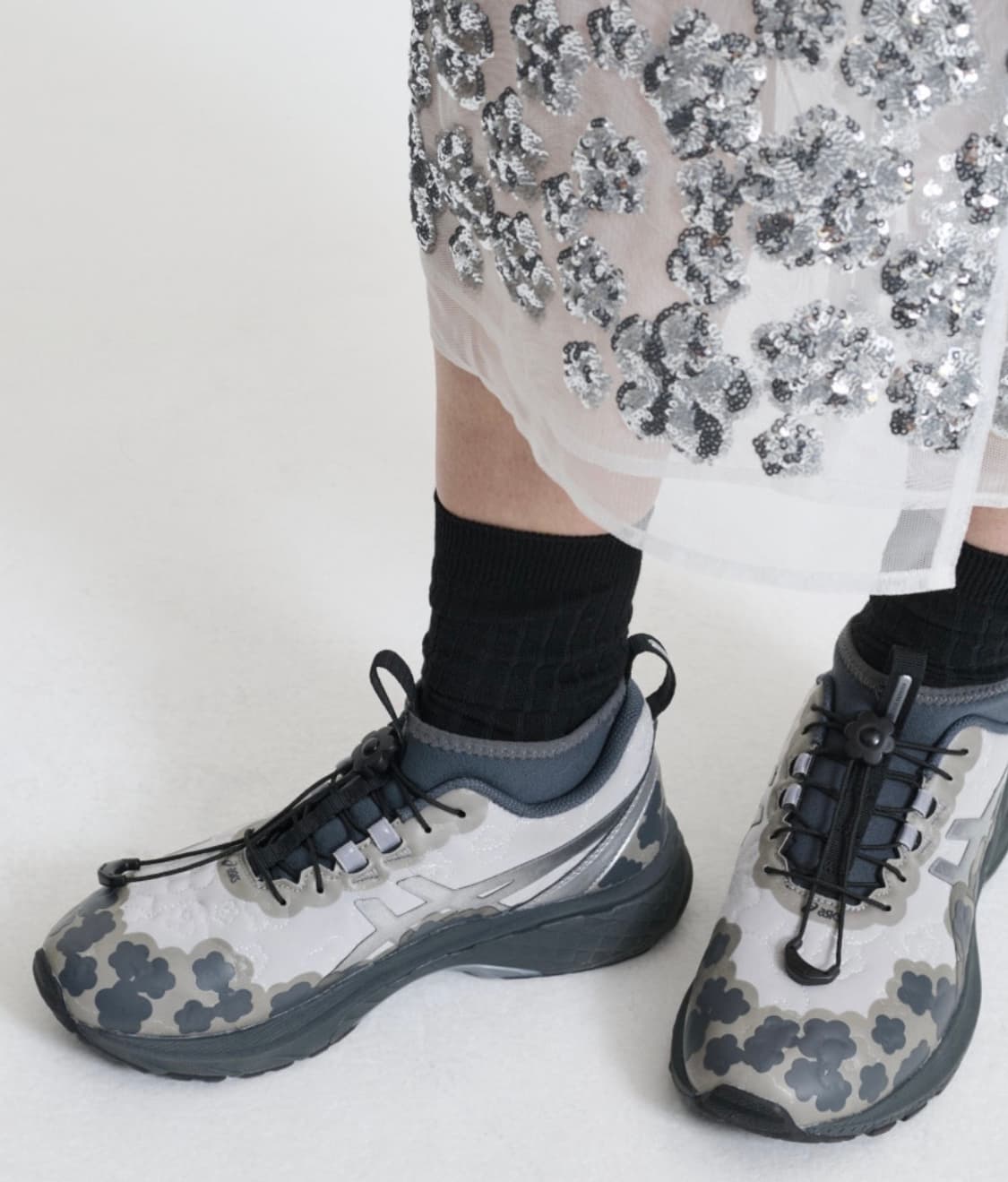 아식스 세실리아반센 젤 터레인 MT 퓨어 실버 상품이미지1