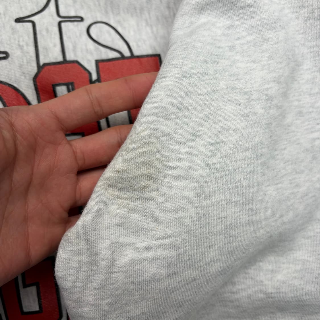 Fetch 웨스트 버지니아 그레이 스웻셔츠 M 상품이미지9