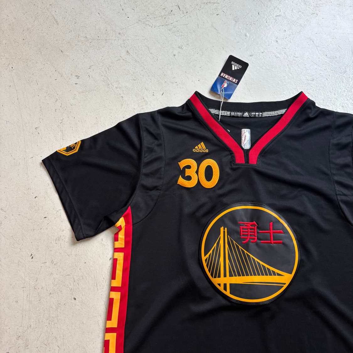 아디다스 NBA 골든스테이트 워리어스 Curry 져지 L 상품이미지2