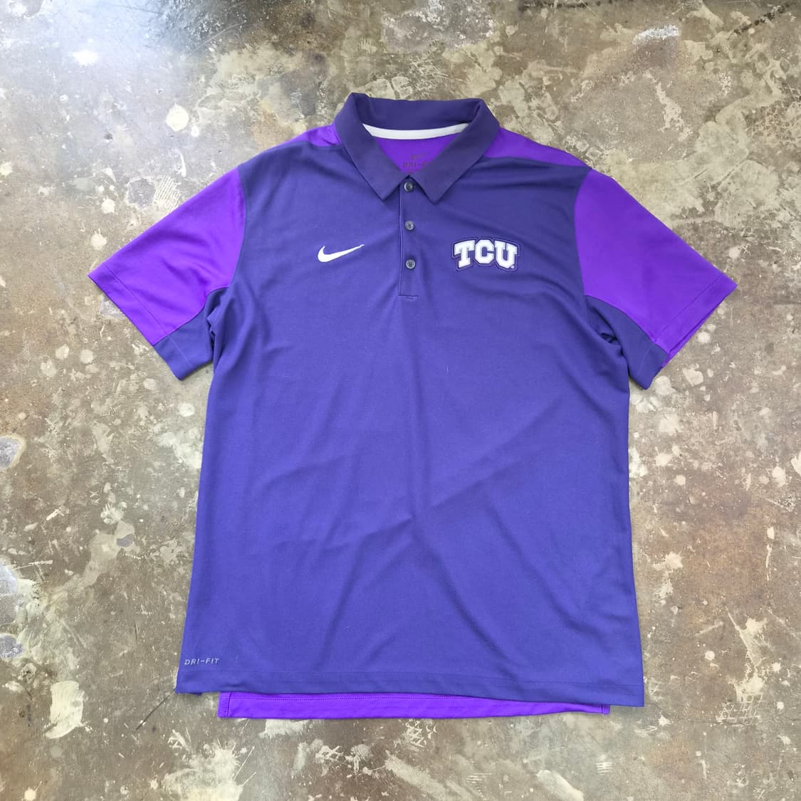 100) 나이키 TCU 혼드 프로그스 풋볼팀 반팔 카라티 카라티셔츠 상품이미지2