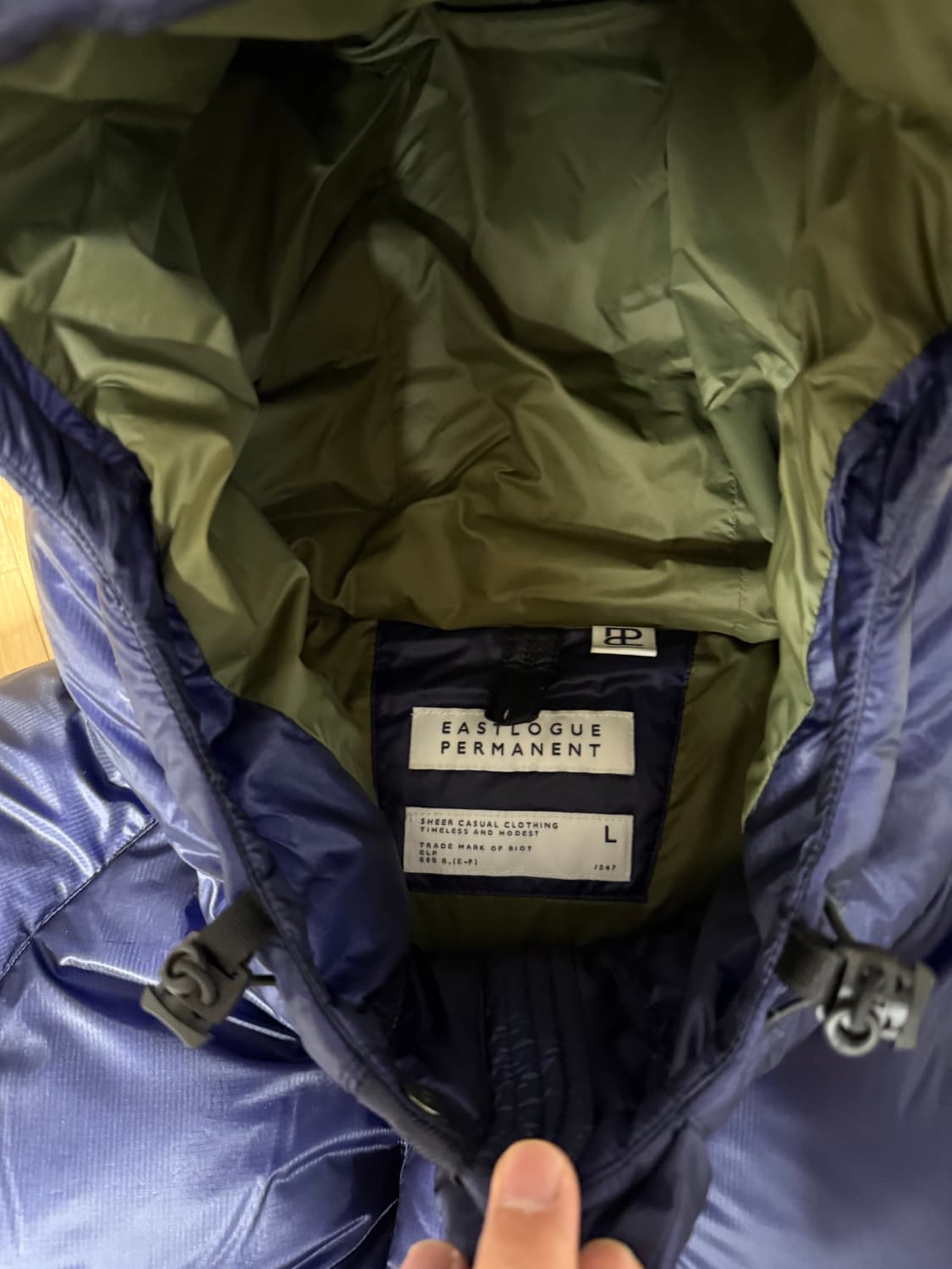 이스트로그 퍼머넌트 다운 자켓 상품이미지4