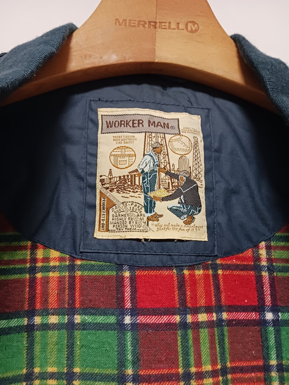 유럽빈티지 워크웨어 블루종자켓 상품이미지5