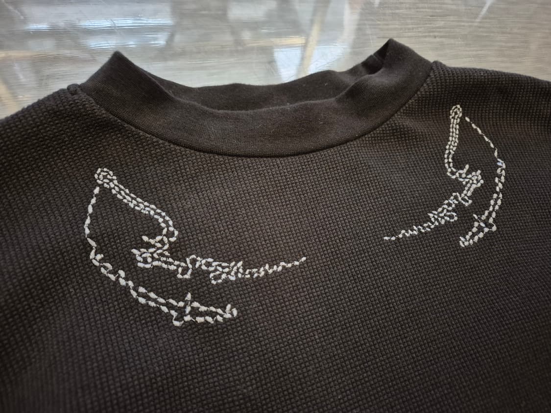 604service 와플 롱 슬리브 상품이미지4