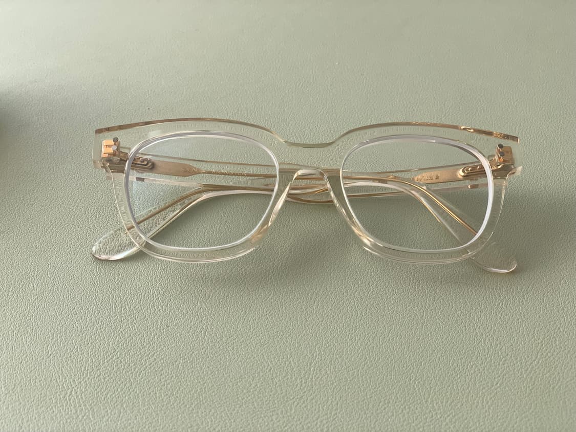 젠틀몬스터  Cal C1 Wild Wild 2 투명 뿔테 안경 상품이미지6