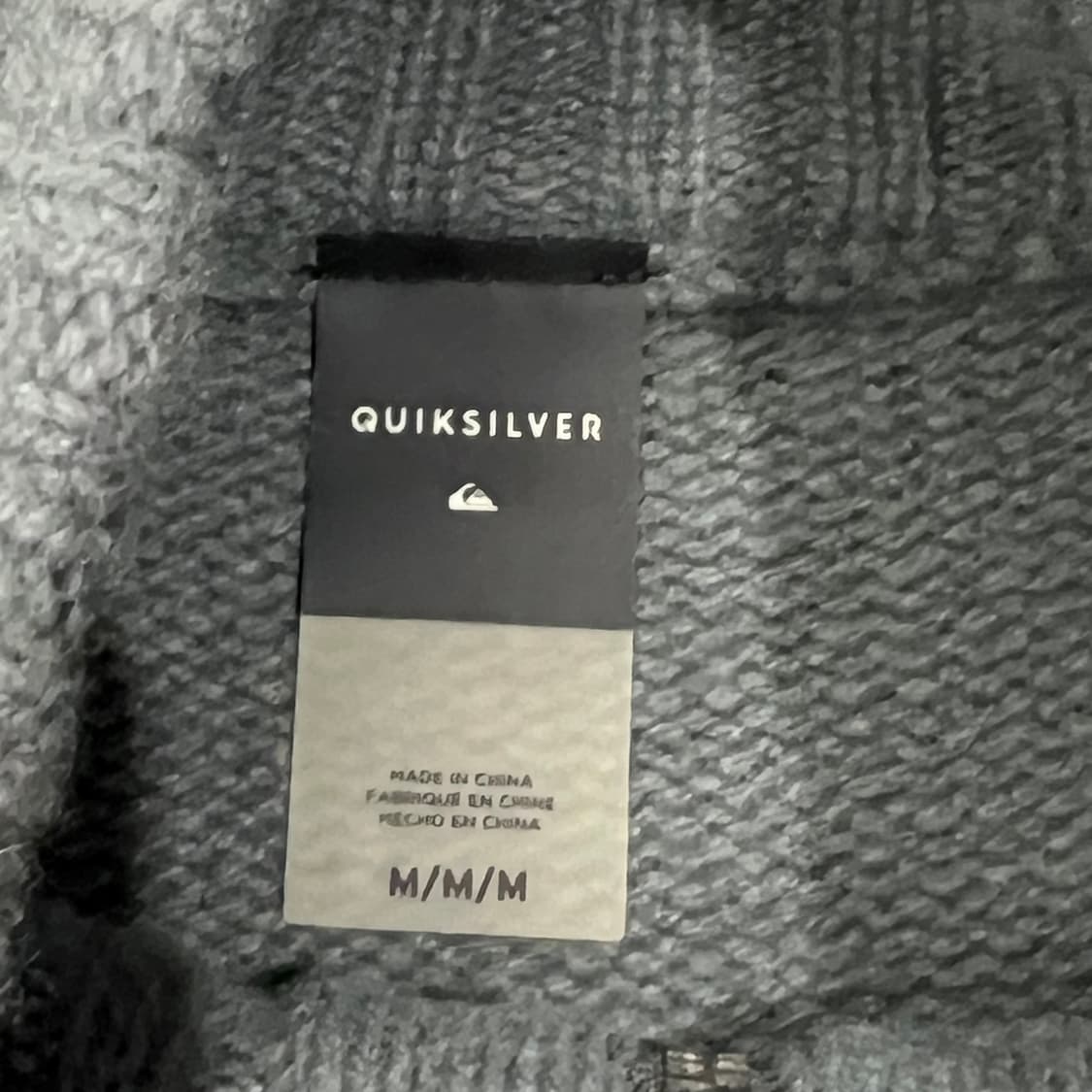 퀵실버 니트집업 s09255 상품이미지7