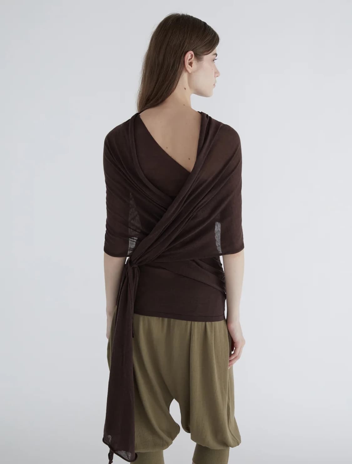 [XS,S,M,L]팔로마울 Puzzle 탑/브라운 상품이미지6