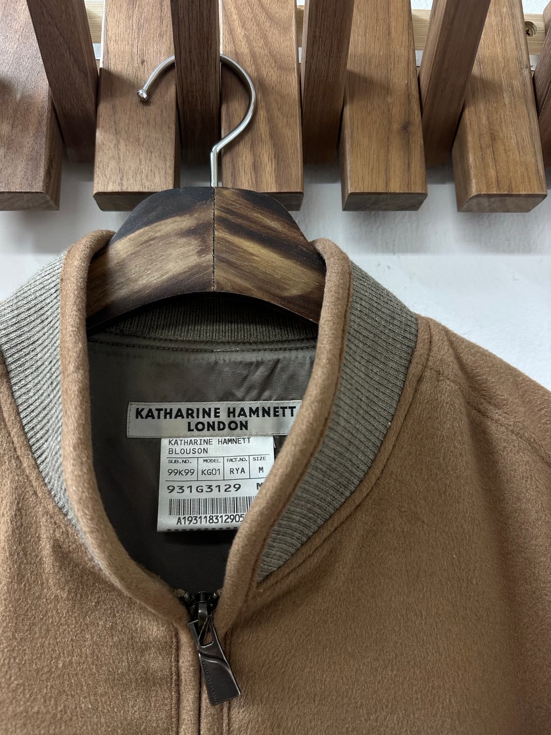 Katharine Hamnett London 캐서린햄넷 울100% 자켓 상품이미지3