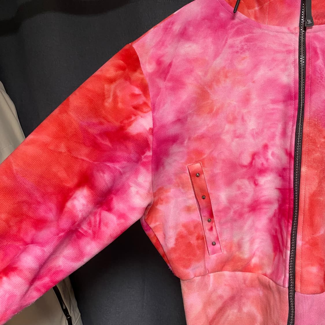 어뉴 골프 오버핏 져지 후드집업 XS 상품이미지3