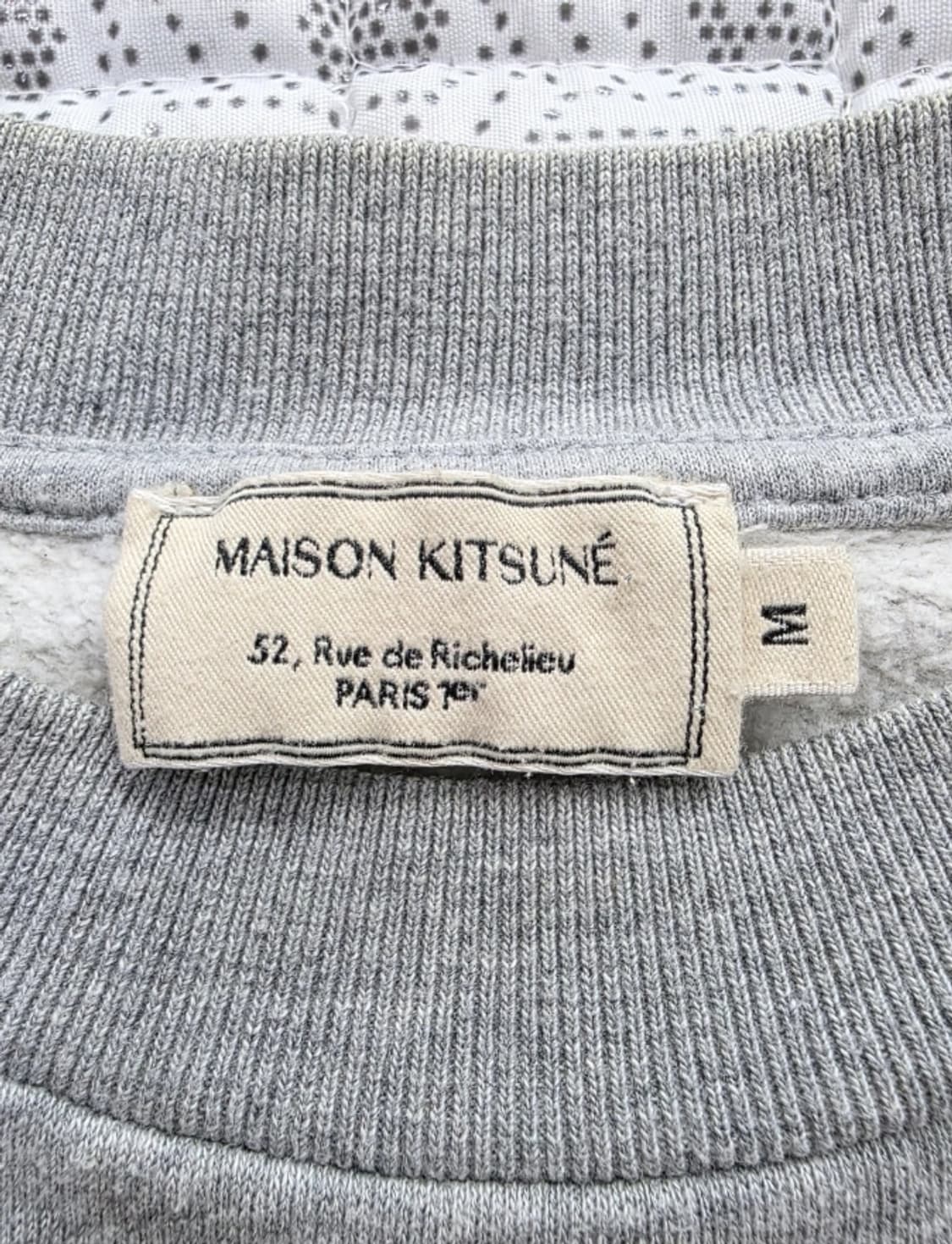 메종키츠네 폭스 자수 맨투맨 95 상품이미지5