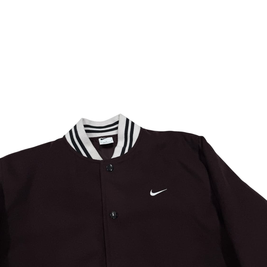 나이키 NSW 어센틱 바시티 야구점퍼 자켓 브라운 바살트 M 상품이미지2