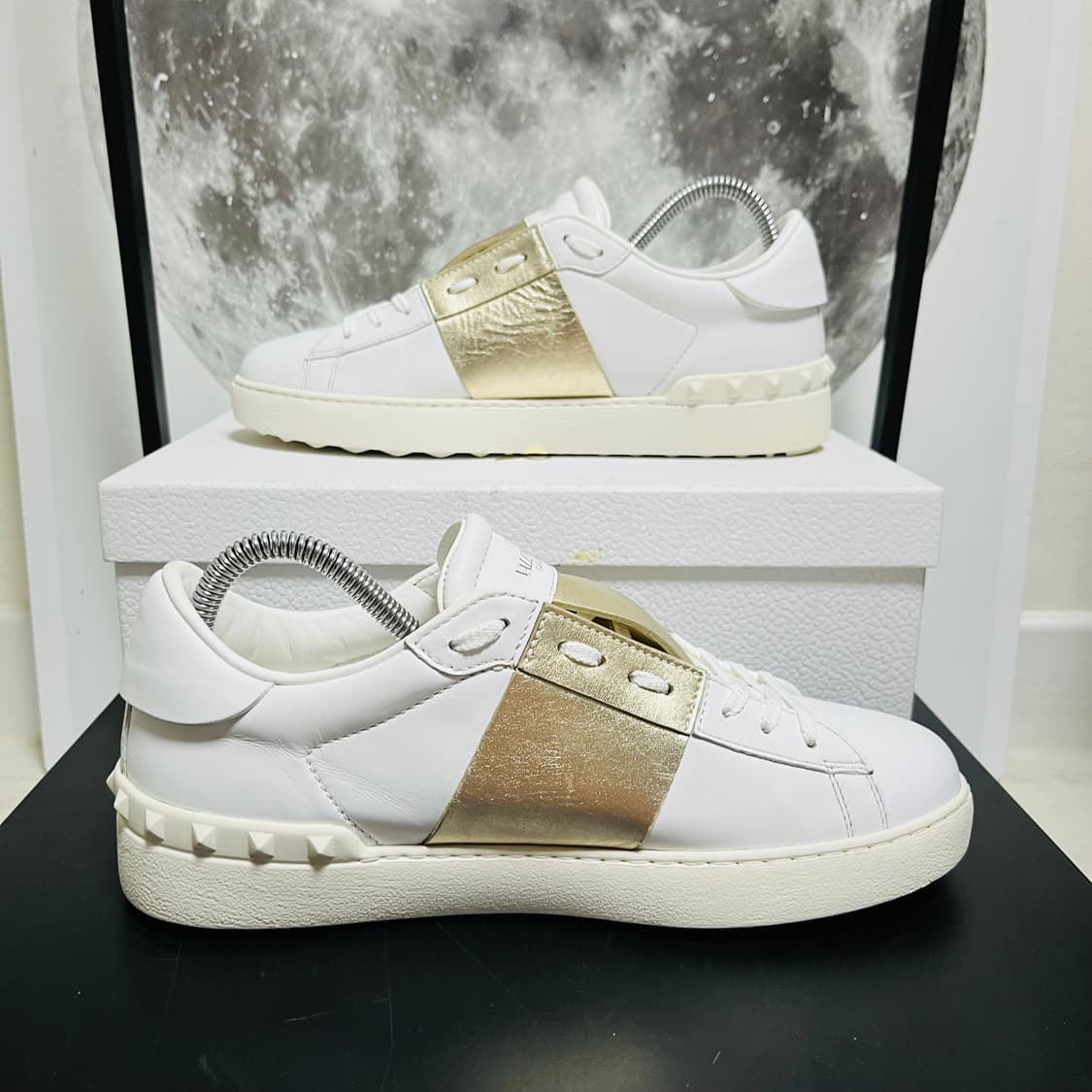 정품 39.5) 발렌티노 골드 히든 스니커즈 250~255 상품이미지2