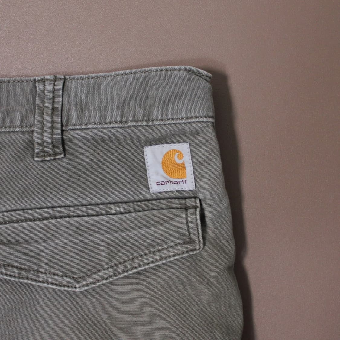Carhartt 칼하트 카키 워크 팬츠 상품이미지3