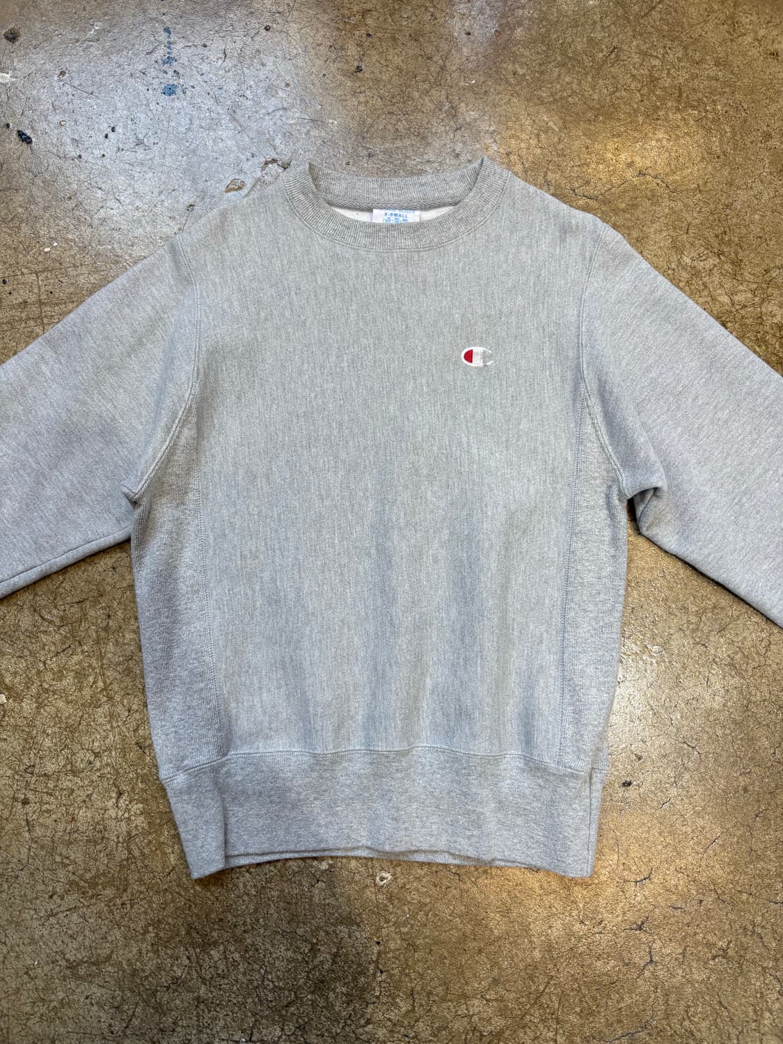 챔피온 리버스위브 그레이 스웻셔츠 상품이미지5