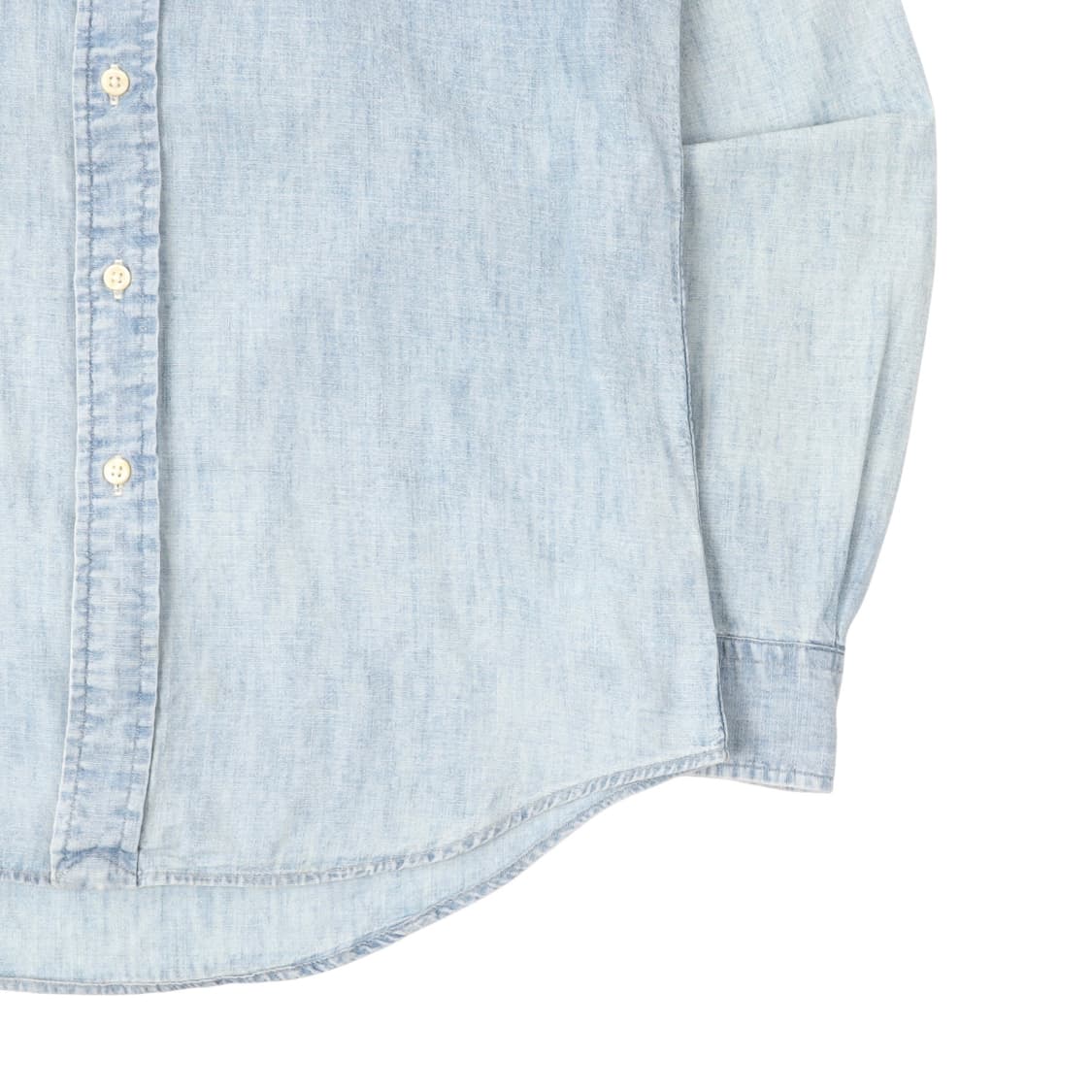 폴로 랄프로렌 데님 샴브레이 멀티포니 셔츠 상품이미지4