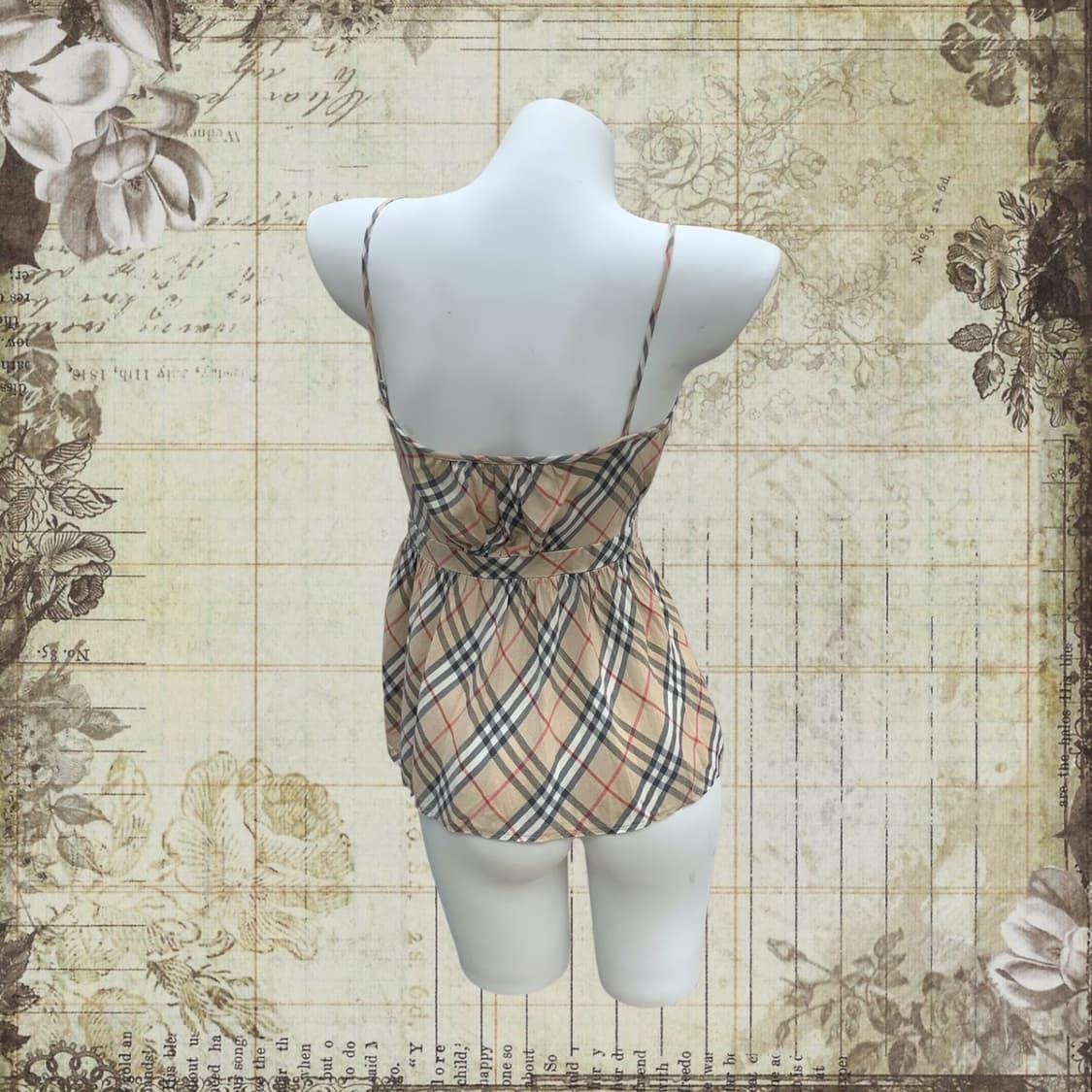 Burberry check slip top 상품이미지2