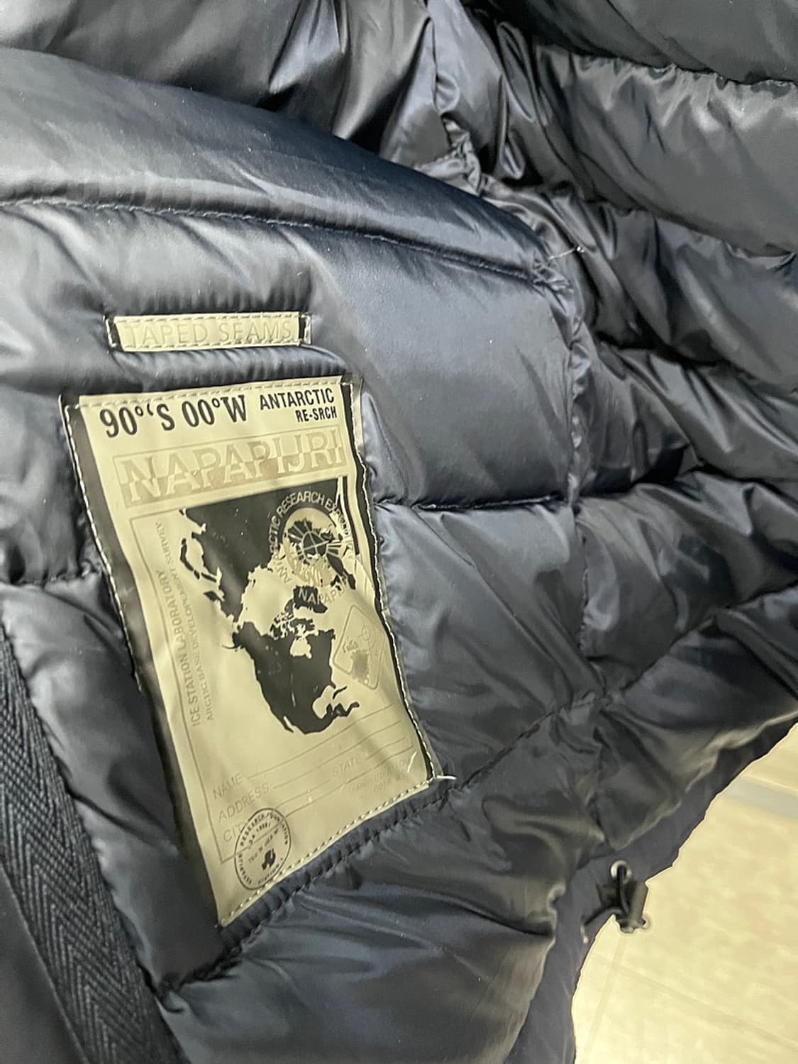 100) 나파피리 라쿤 패딩야상  상품이미지7