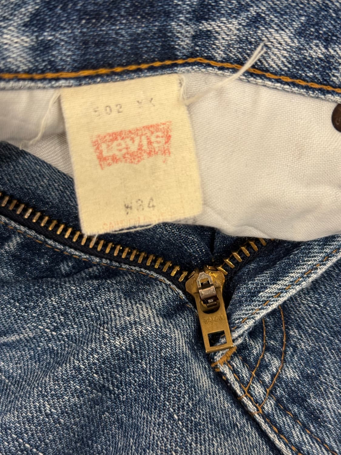 90s Lvc 502XX Selvedge Stright Denim Pan 상품이미지8