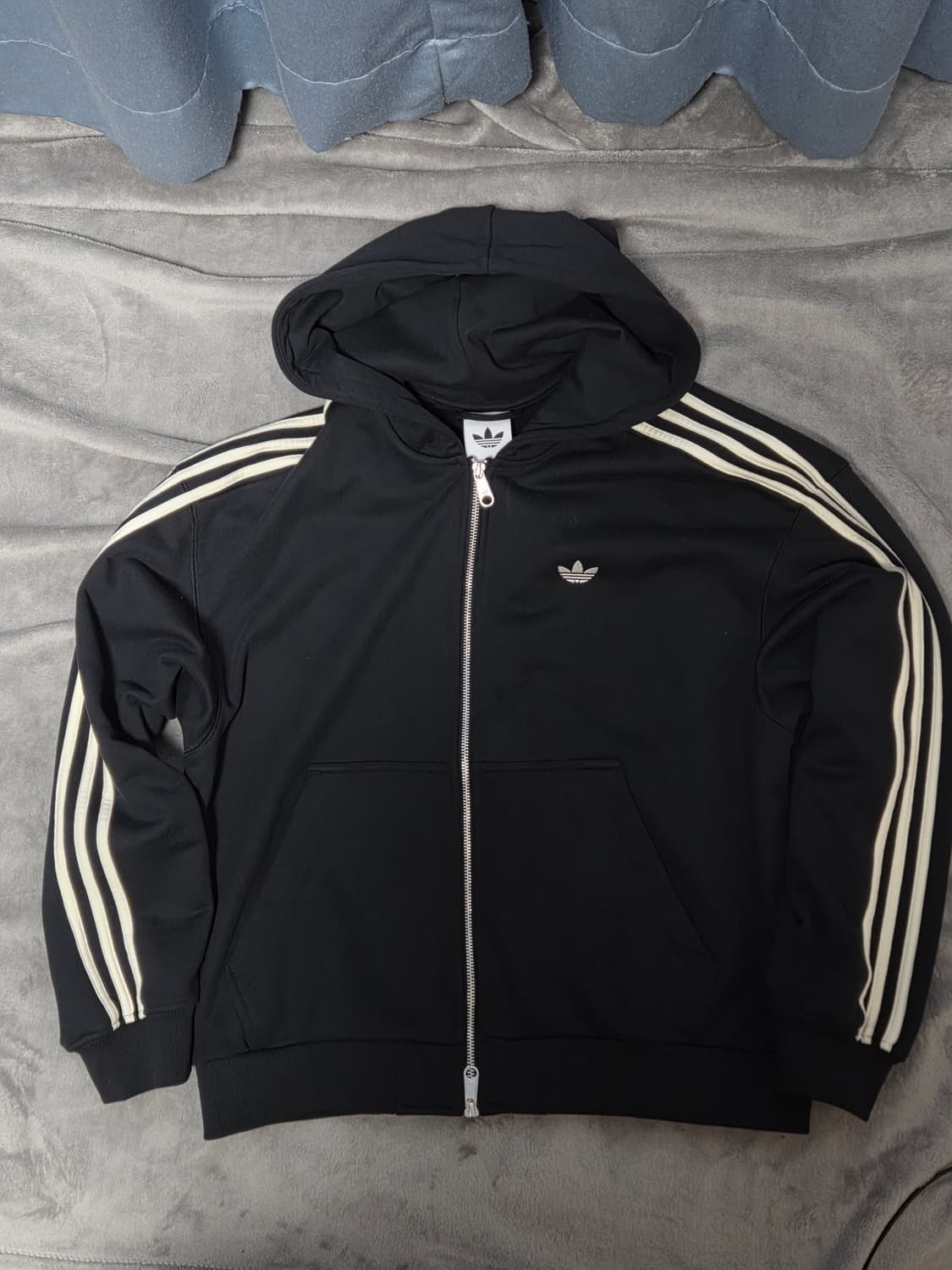 L) KC9315 아디다스 삼선 풀집 후드 집업 상품이미지2