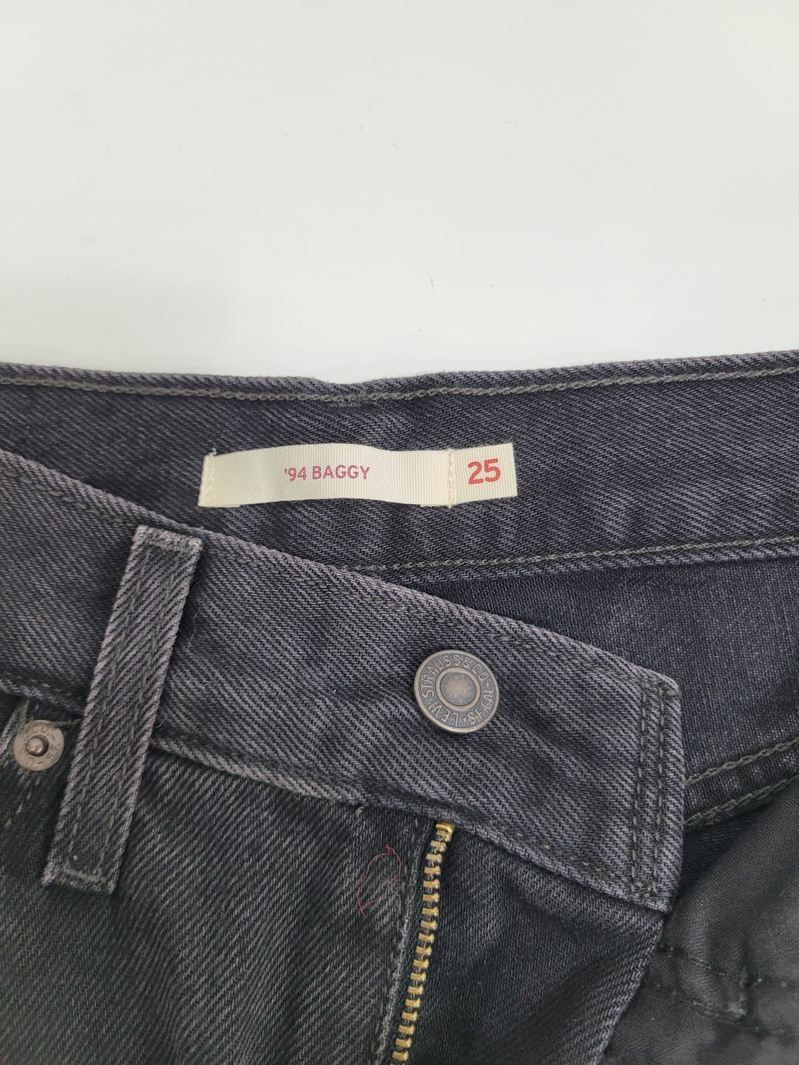 LEVI'S 리바이스 94 baggy 블랙진 청바지 / 여 25  상품이미지8