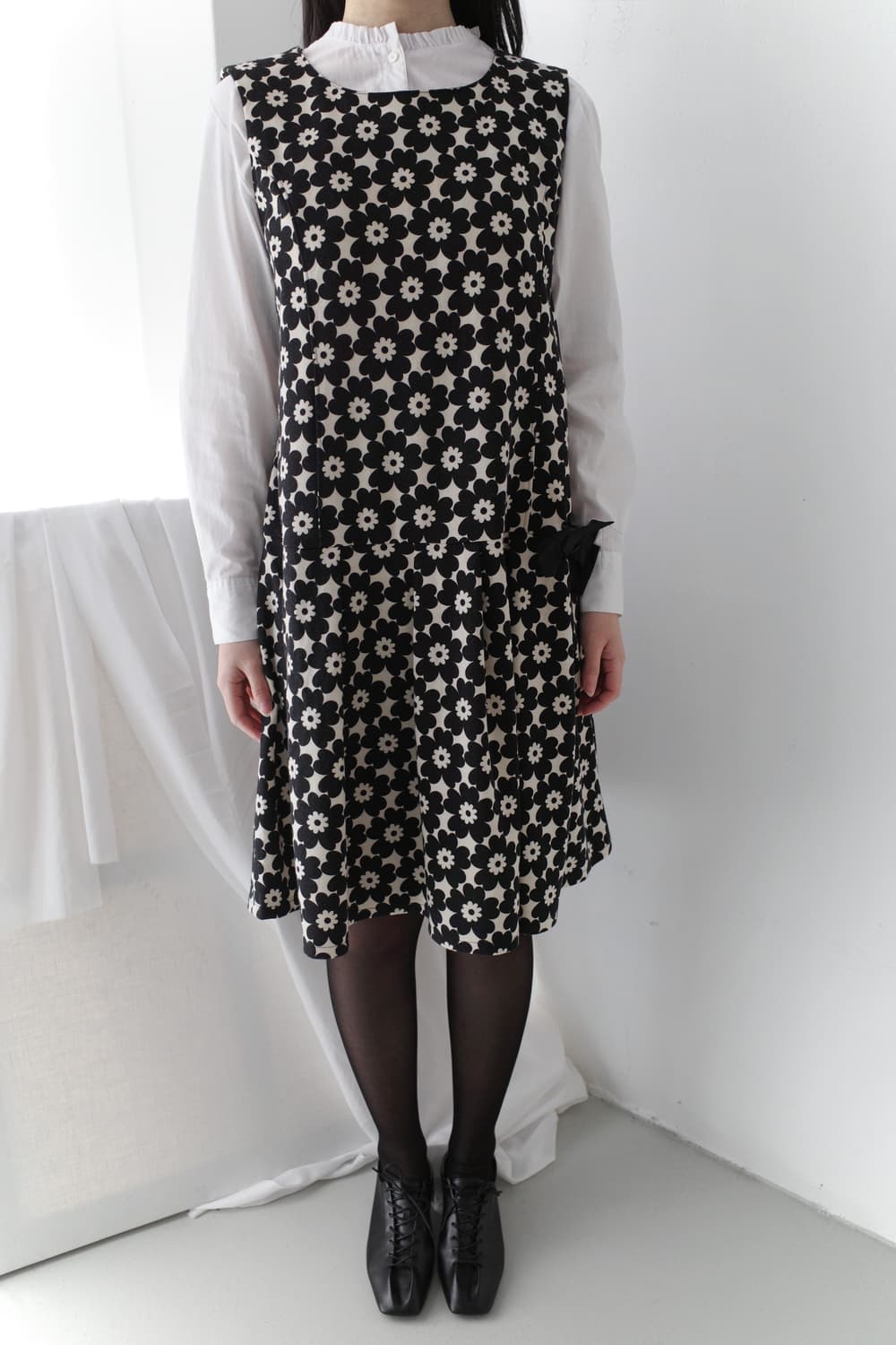 flower ribbon one-piece 상품이미지8