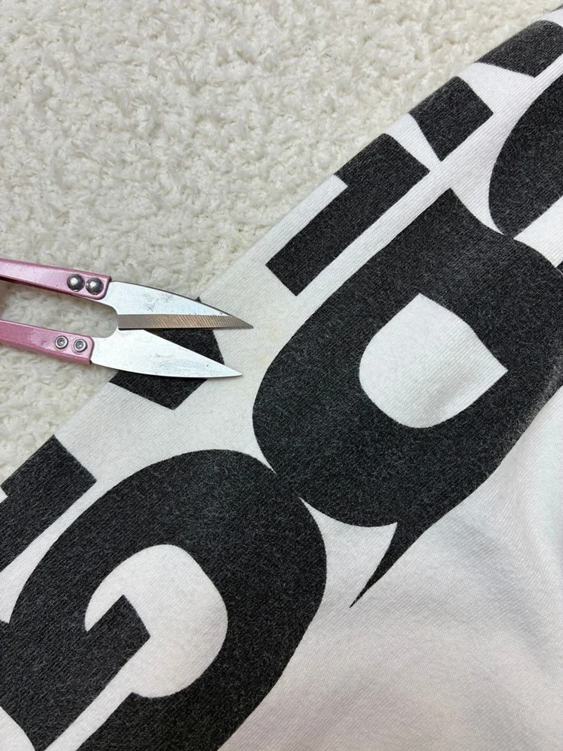 꼼데가르송 CDG 사이드로고 롱슬리브 PN5954    상품이미지5