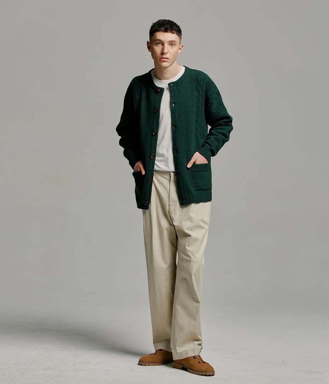 산티아고 오피서 팬츠 오트 밀크 상품이미지6