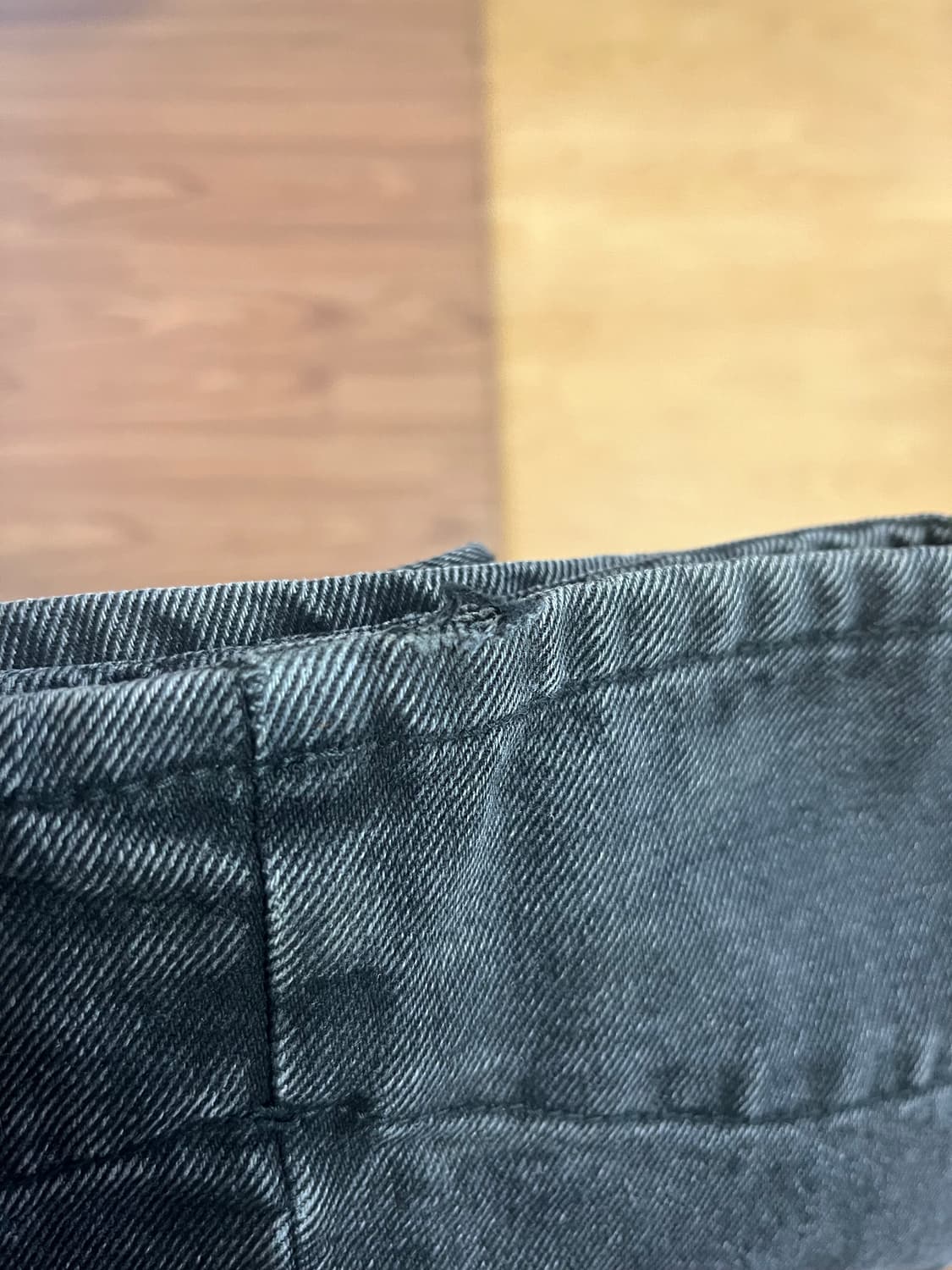 플라스틱프로덕트 드리프트 데님 팬츠 L 상품이미지5