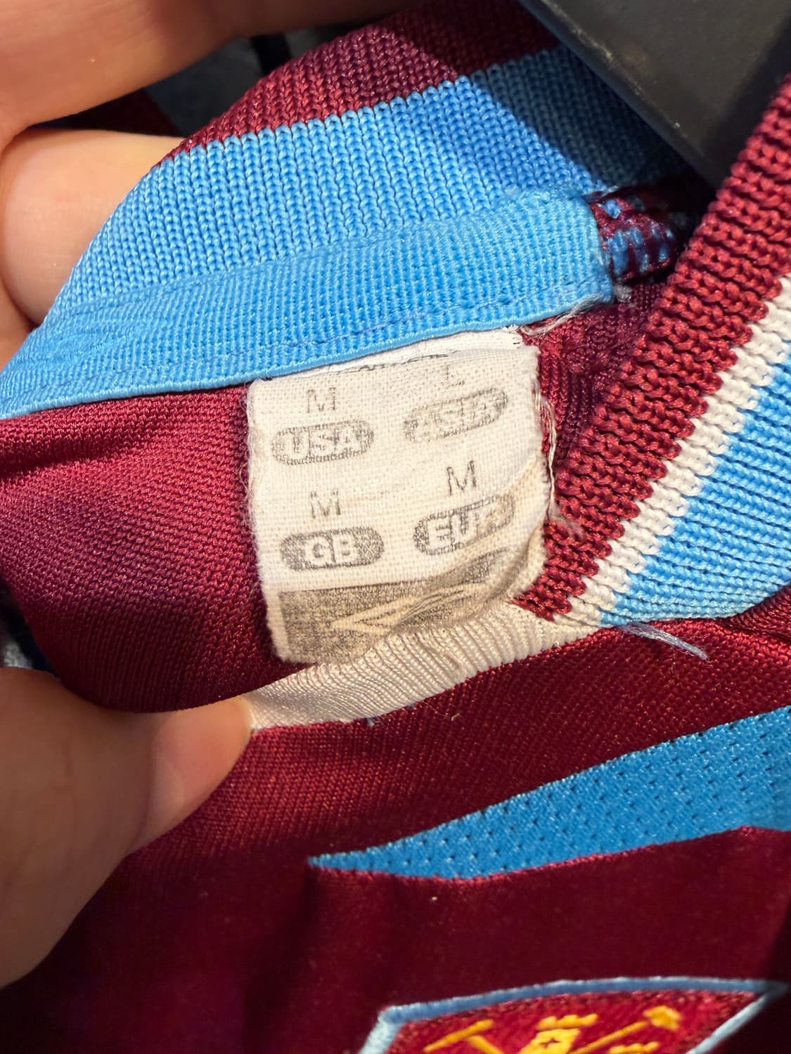 07/08 웨스트햄 홈 융베리 (M) 상품이미지8