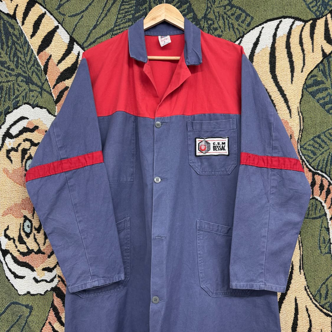 80s 빈티지 프렌치 워크 코트 (L)   상품이미지2