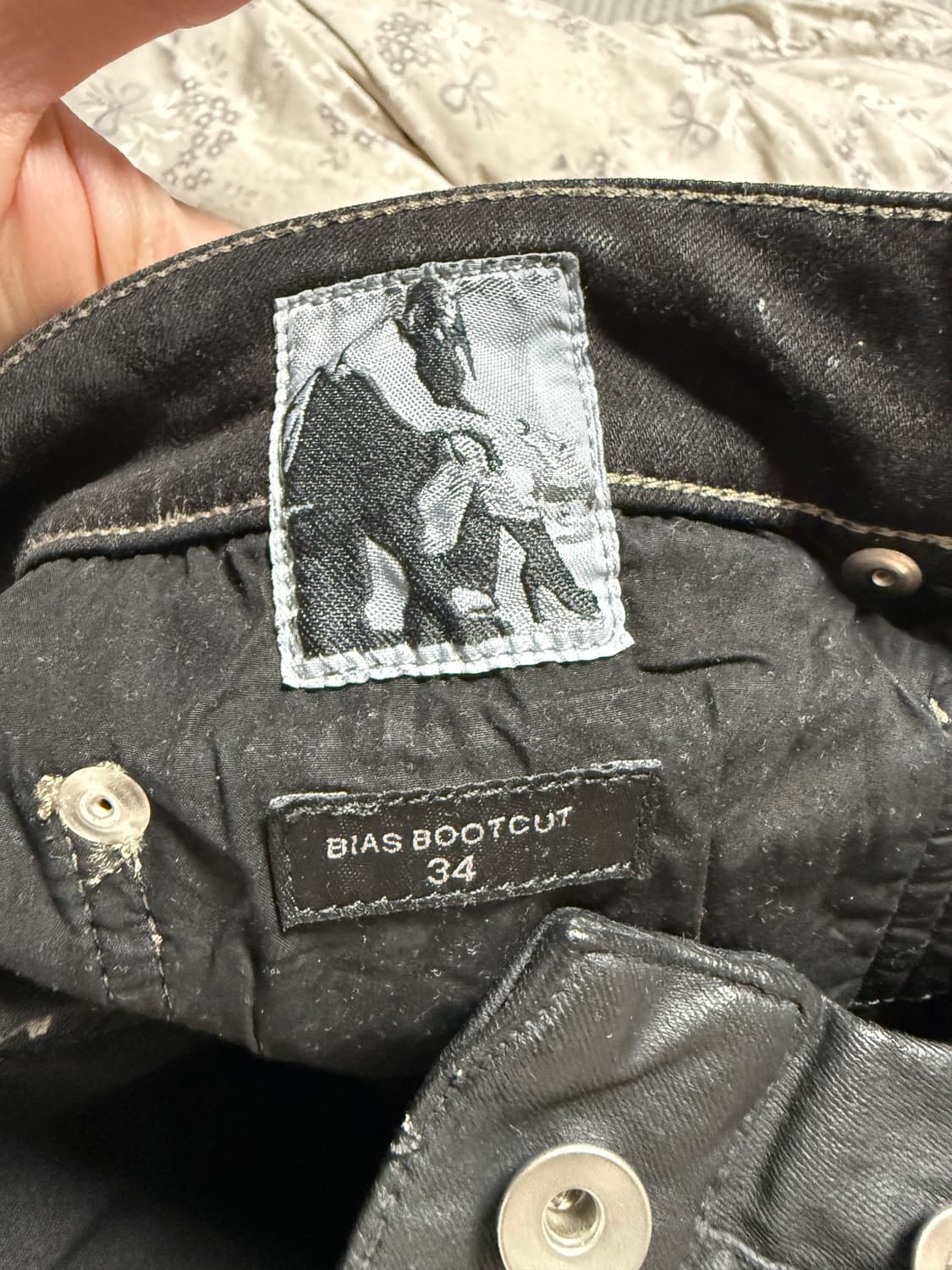 [34]릭오웬스 바이어스 부츠컷 상품이미지3