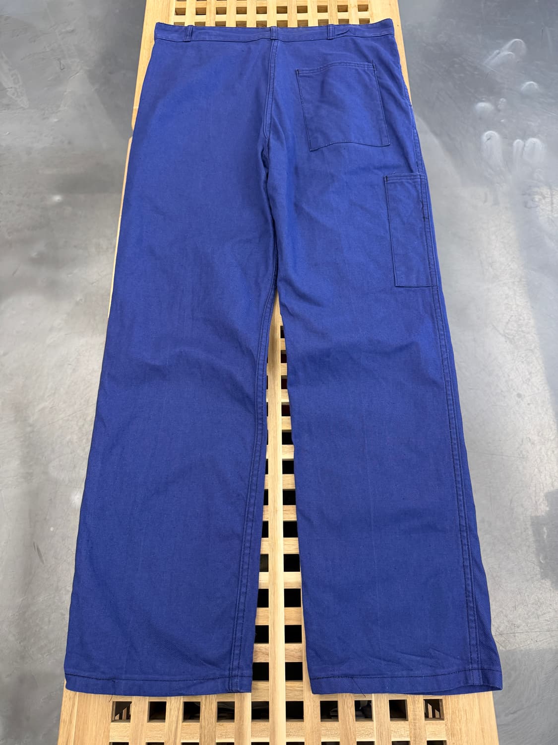 WASHED OLD VINTAGE PURPLE NAVY 프렌치워크팬츠 상품이미지2