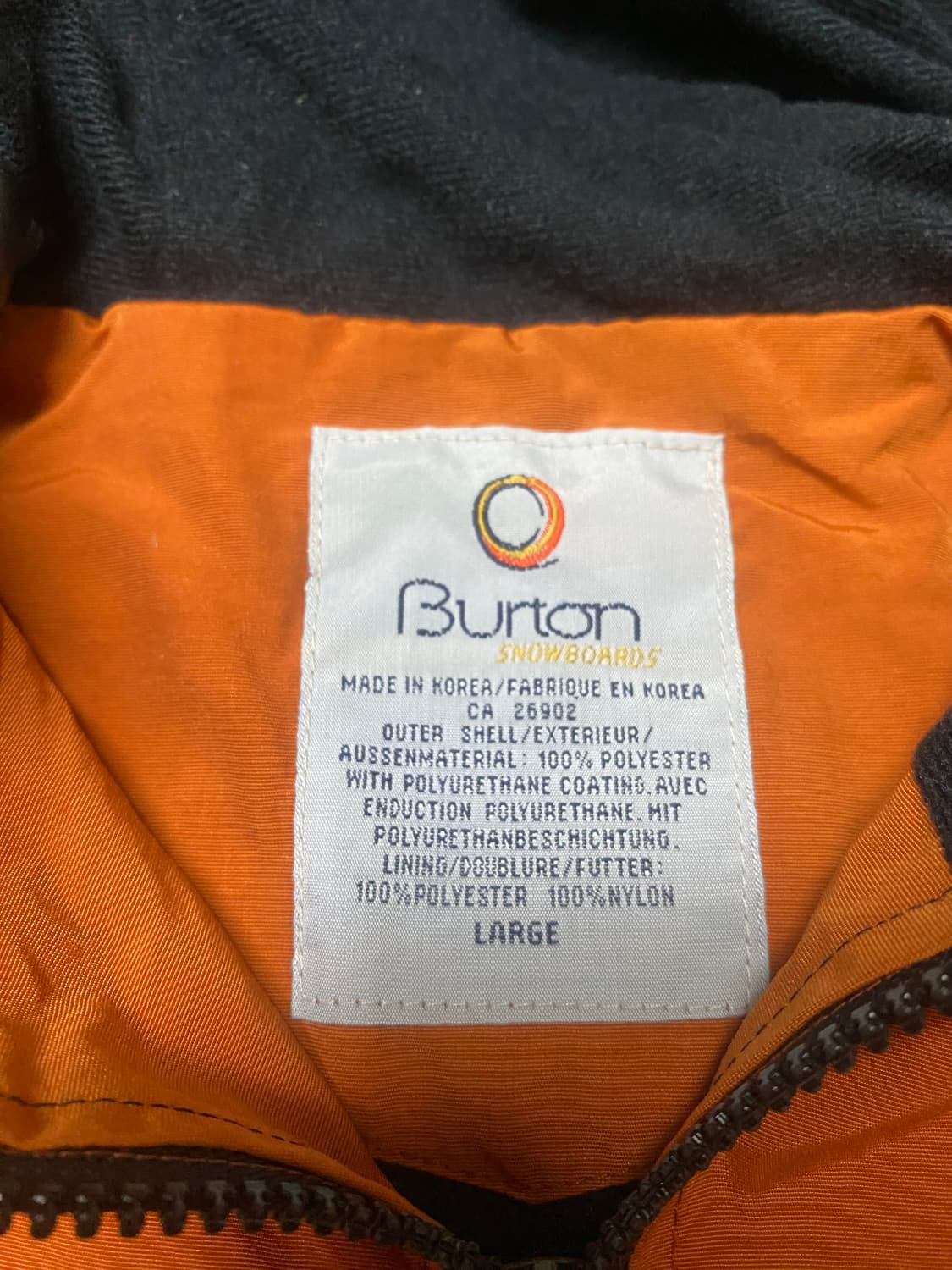 🌊Burton Anorak half zip-up hoodie parka 상품이미지8