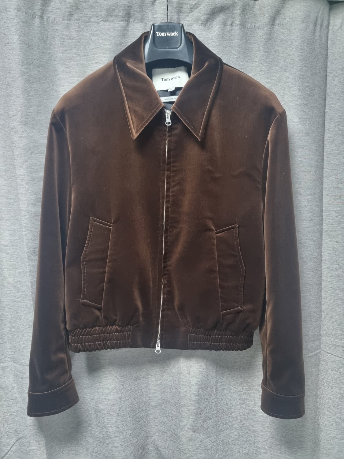 토니웩 벨벳 브라운 자켓 L 상품이미지1