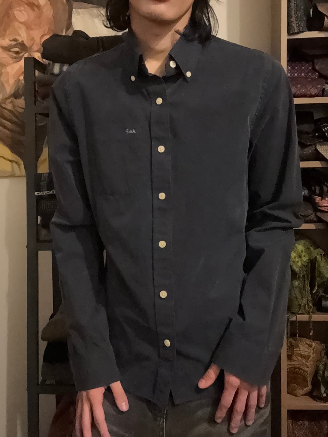 네이비 아베크롬비 셔츠 상품이미지8