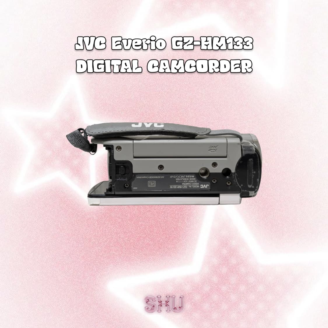 JVC 빈티지 디지털 캠코더 GZ-HM33-W 화이트  상품이미지5