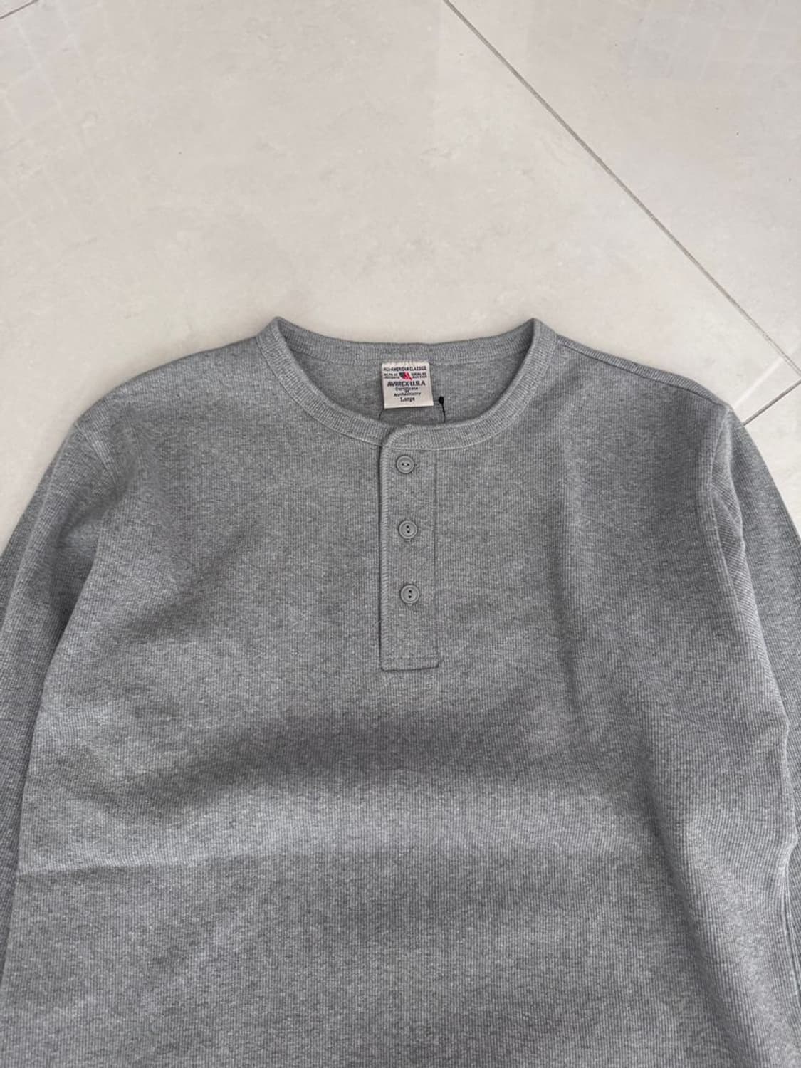 HENRY NECK LS TEE 헨리넥 LS 티셔츠 상품이미지7