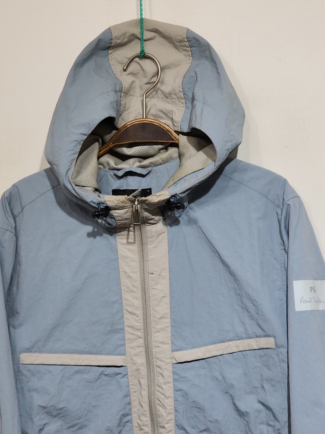 (M) 폴스미스 후드점퍼 배색 바람막이 자켓 매장판  상품이미지2