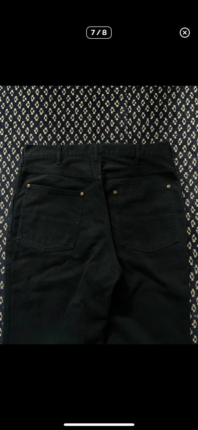 [M] 니들스 워크팬츠 black navy 상품이미지7