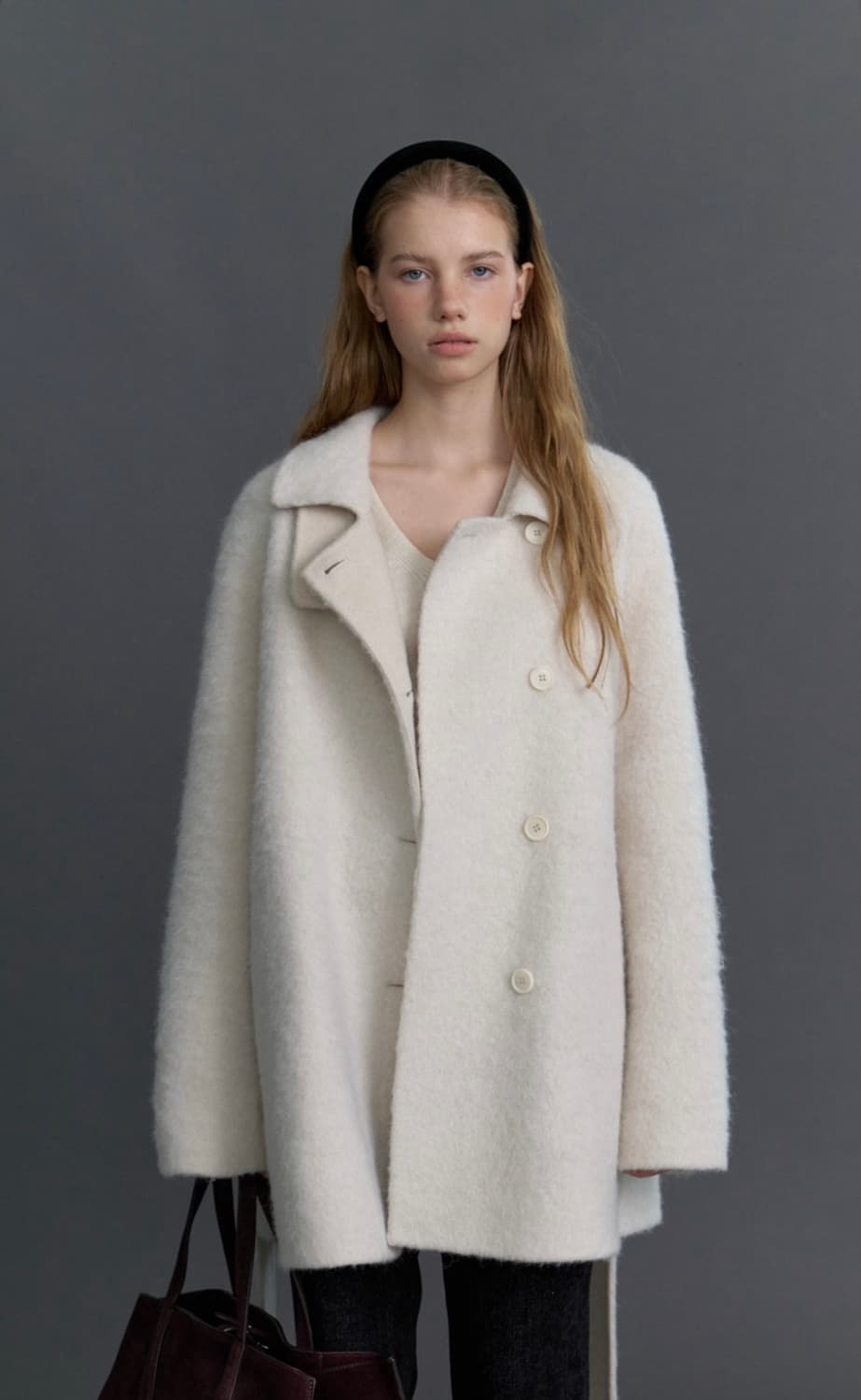 forest 포레스트 다니엘 핸드메이드코트 아이보리 상품이미지6