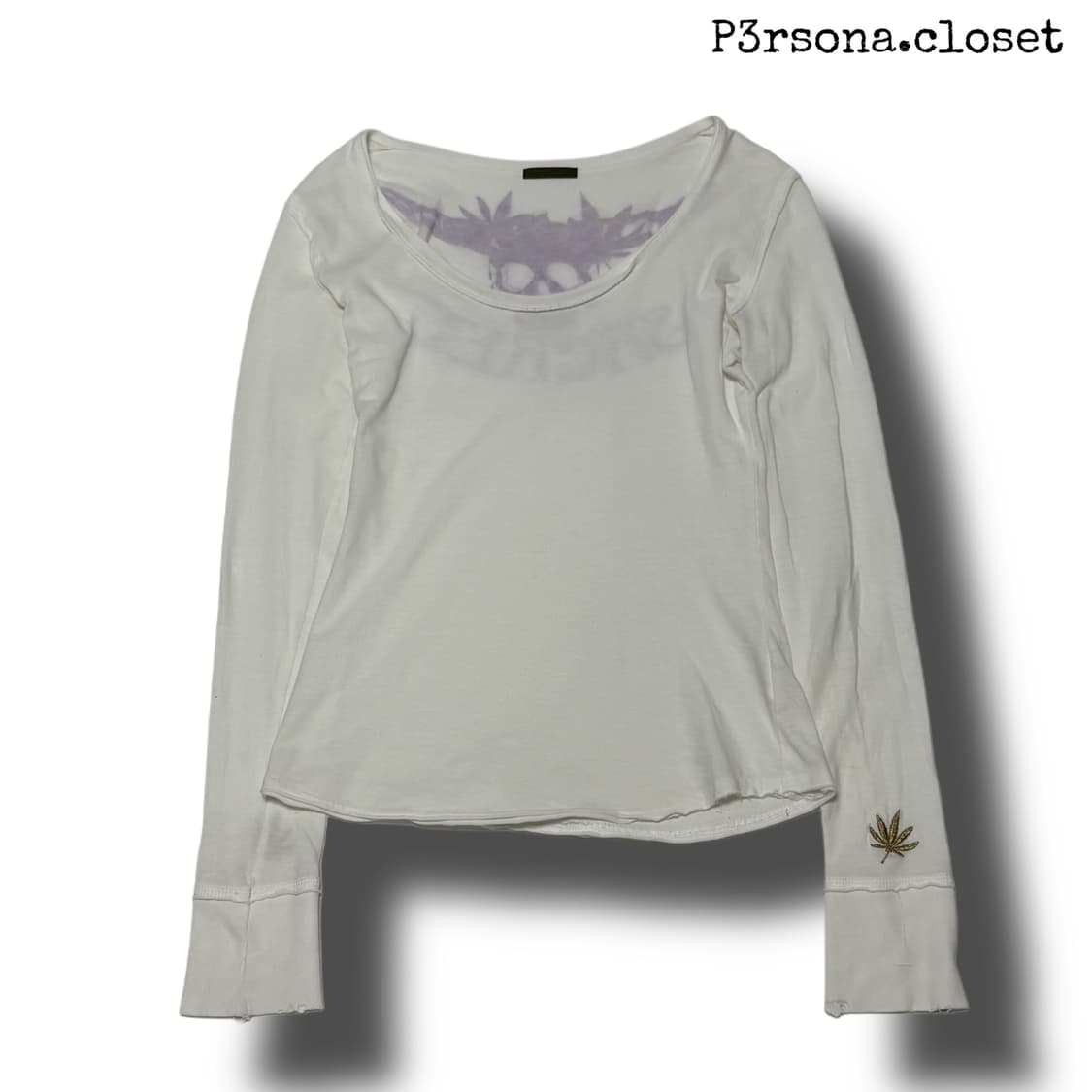 Backwards skull long sleeve 상품이미지2
