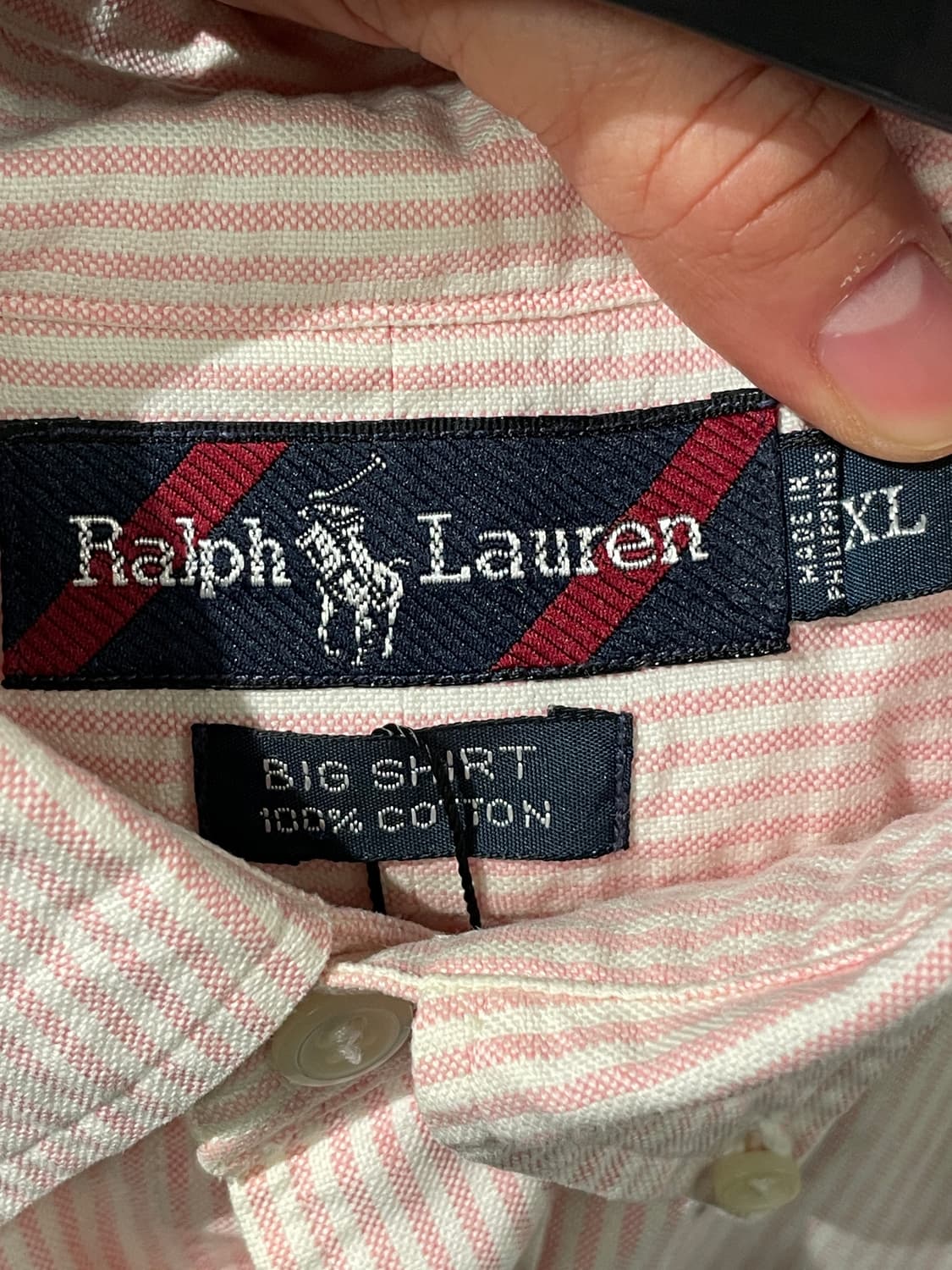 폴로 랄프로렌 빅셔츠   상품이미지7