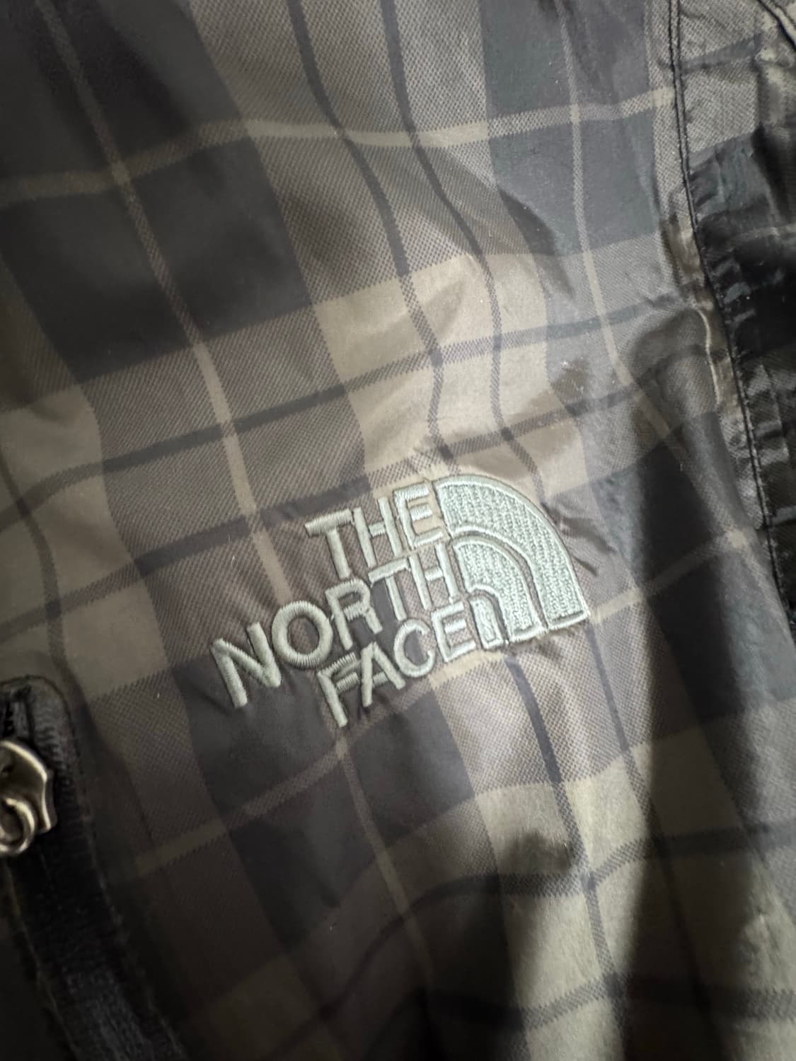 희귀 노스페이스 체크바람막이  상품이미지3